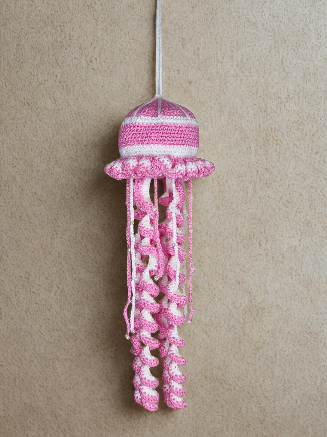 Pink jellyfish