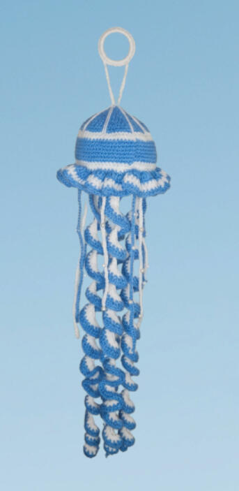 Blue jellyfish