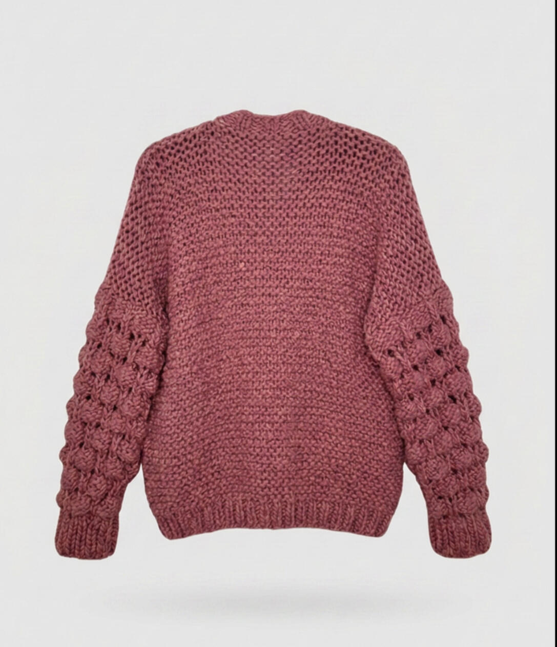 Pink cardigan